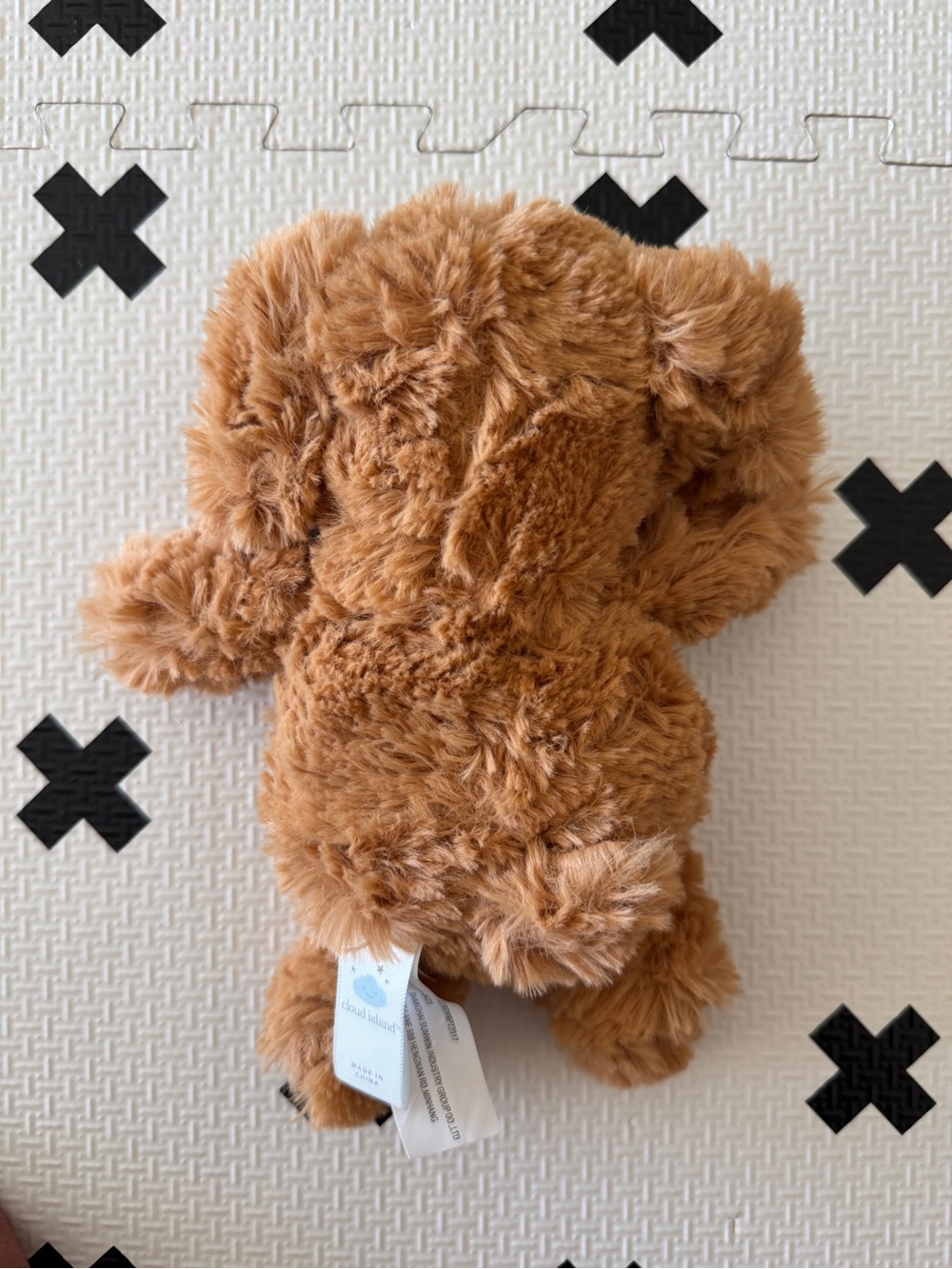 Cloud Island 9” Plush Brown Dog Stuffed Animal NWOT - Picture 2 of 6